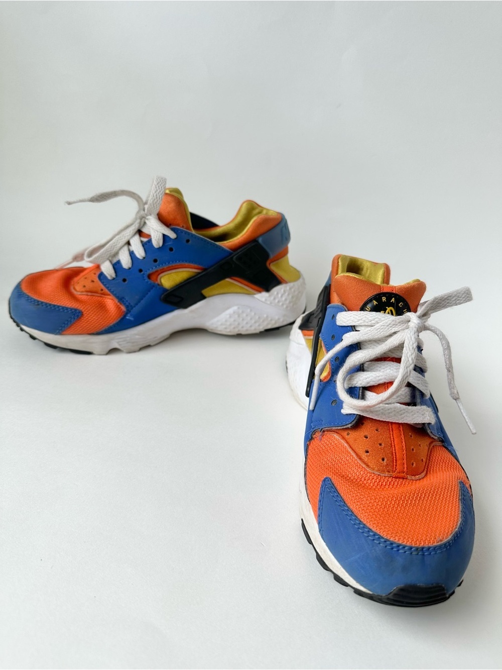 Nike Huarache Run Hyper Royal Yellow Ochre 654275-421